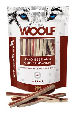 WOOLF pochúťka soft beef and cod sandwich long…