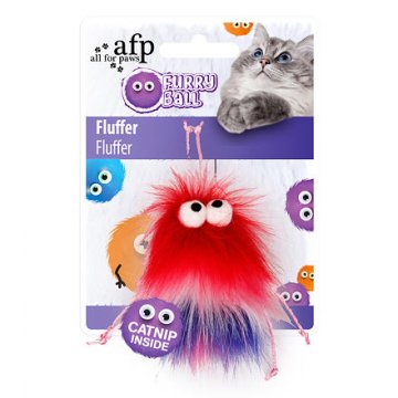 Chlpatá hračka Fluffer AFP Furry Ball - so Santom