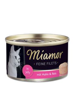 Miamor Cat Filet konzerva kura + ryža v želé 100g