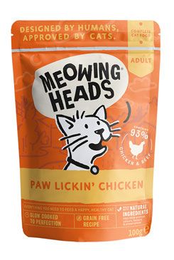 MEOWING HEADS Paw Lickin 'Chicken kapsička…