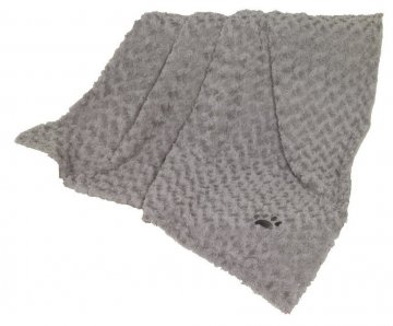 Nobby Super Soft fleecová mäkká deka 100x150cm svetlo šedá