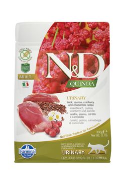N & D Quinoa CAT Urinary Duck & Cranberry 300g