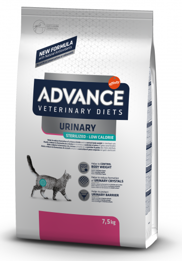 ADVANCE-VD Cat Aveto Cat St.Urinary Low Cal. 7,5kg