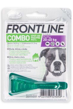 FRONTLINE COMBO spot-on pre psov L (20-40kg) -1x2,68ml