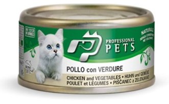 Professional Pets Naturale Cat konzerva kura, zelenina 70g