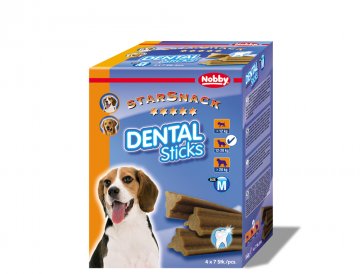 Nobby StarSnack Dental Sticks Medium dentálne maškrty 28ks / 560g
