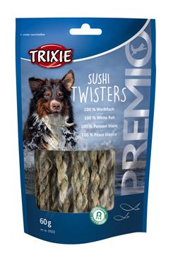 Trixie Premio SUSHI Twisters rybie vrkôčiky 60g TR