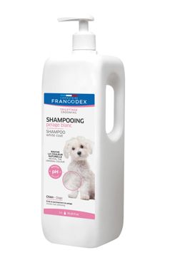 Francodex Šampón biela srsť pes 1L