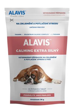 Alavis Calming Extra silný pre psov 96g 30tbl