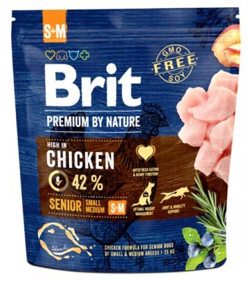 Brit Premium by Nature Senior S + M 1kg