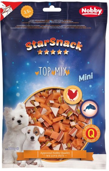 Nobby StarSnack Mini Top Mix maškrty pre malých psov 180g