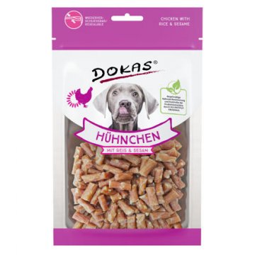 Dokas - Kuracie mini kúsky pre psov 70 g
