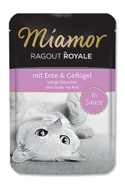 Miamor Cat Ragout kapsa kačka + hydina v šťave 100g