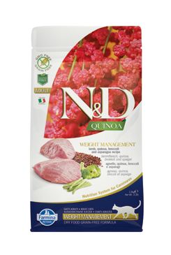 N & D Quinoa CAT Weight Management Lamb & Broccoli 1,5kg