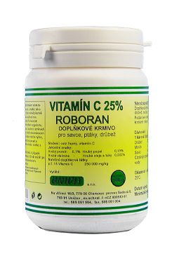 Vitamín C Roboran 25 plv 100g
