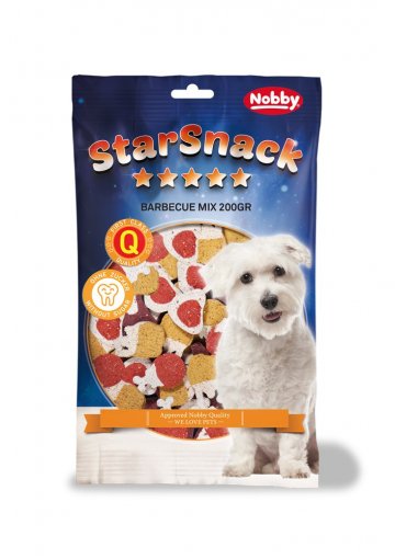 Nobby StarSnack Barbecue Mix maškrty pre psa 200g