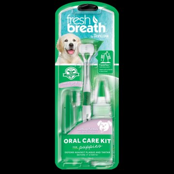 Tropiclean set na čistenie zubov Fresh Breath pre šteňatá