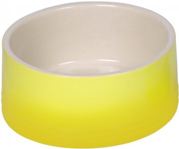 Nobby keramická miska GRADIENT žltá 18,0 x 7,0 cm / 1,10 l