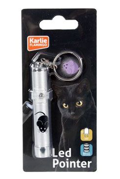 Hračka mačka LED svetlo laser motív MYŠ 8cm