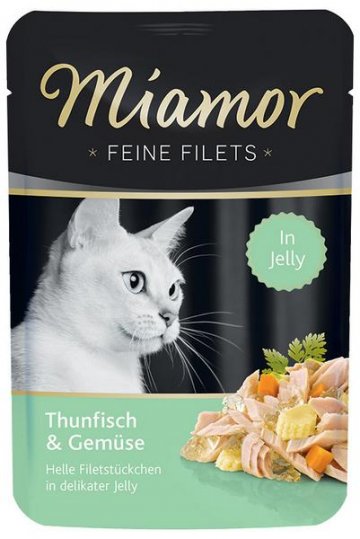 Finnern Miamor Fine Finest tuniak + zelenina kapsička 100g