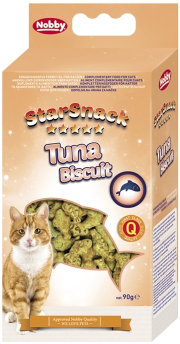 Nobby StarSnack TUNA BISCUIT tuniakové sušienky 90g