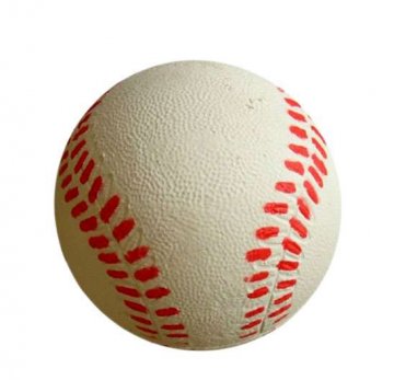 Lopta baseball 6,3cm - penový latex