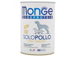 Monge Dog SOLO GRAIN FREE Kurča monoprotein 400g / 24bal