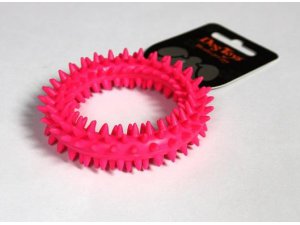 Krúžok dentálnej ružový - TPR 9x9x2.2cm