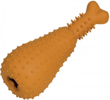 Nobby hračka pre psov kuracie stehienko silná guma 23,5 cm