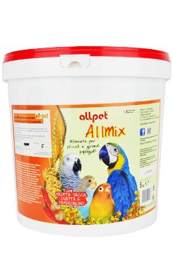 Krmivo pre Papagáje ALL MIX vaječná zmes s orechmi 5kg