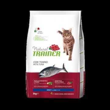 TRAINER Natural Cat Adult tuniak 3kg