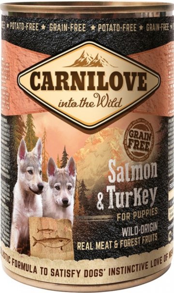 Carnilove Wild Meat Salmon & Turkey for…