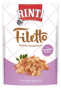 Rinti Filetto vrecko kura + šunka v želé 100g