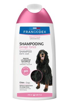 Francodex Šampón čierna srsť pes 250ml