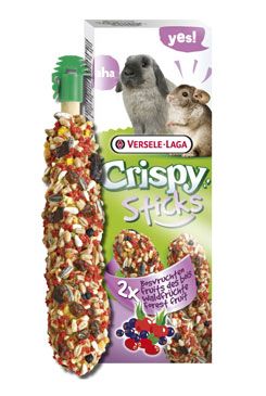 VL Crispy Sticks pre králiky / činčily Lesné ovocie 110g