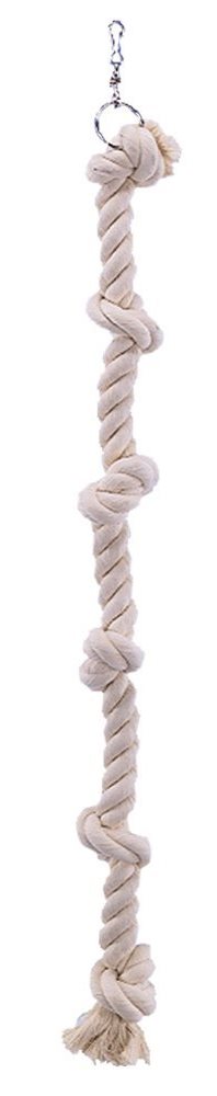 Nobby závesné bavlnené lano XXL sa 6 uzly 100cm
