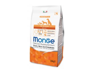 MONGE Dog Kačica, ryža, zemiaky 26/16 2,5kg