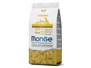 MONGE Dog Kurča, ryža, zemiaky 25/15 2,5kg
