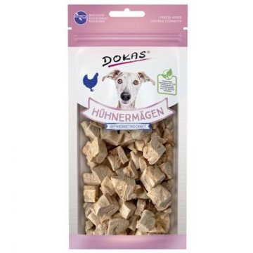 Dokas - Mrazom sušené kuracie žalúdky pre psov 20 g