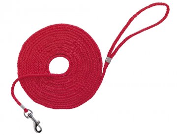 Nobby lanové stopovacie vodítko lano červené 15m