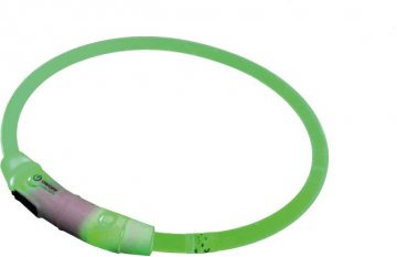 Nobby Starlight svietiace obojok ABS plast zelená 45cm