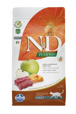 N & D Pumpkin CAT Venison & Apple 5kg