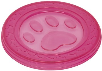 Nobby hračka pre psov termoplastická guma frisbee ružové 22cm