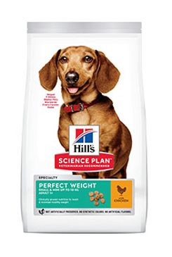 Hill 'Can.Dry SP Perf.Weight Adult Small Chicken 6kg