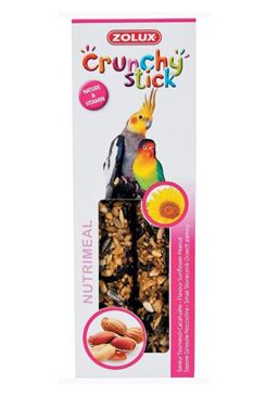 Crunchy Stick Large parakeet Slnečnica / Arašidy 2ks Zol