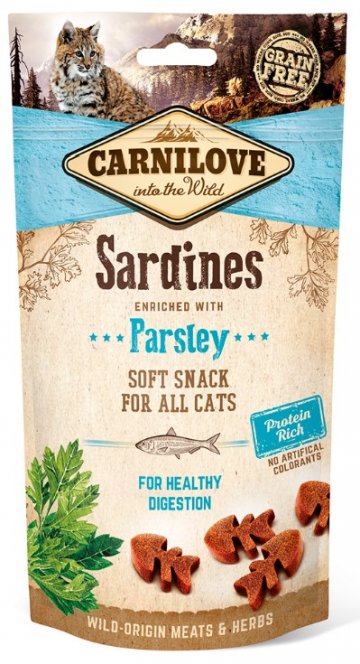 Carnilove Cat Semi Moist Snack Sardina &…