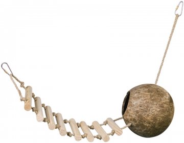 Nobby kokosový domček s rebríkom 65 cm