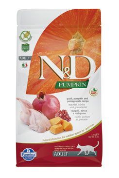 N & D Pumpkin CAT Quail & Pomegranate 5kg
