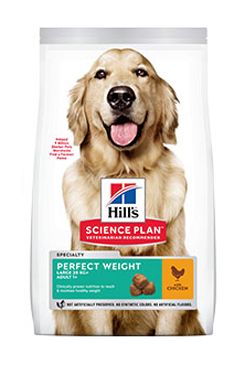 Hill 'Can.Dry SP Perf.Weight Adult Large Chicken 12kg