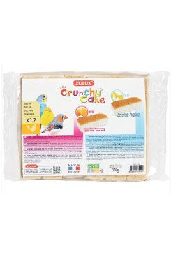 Sušienky vták Crunchy CAKE HONEY FRUITS 12ks 150g Zolux